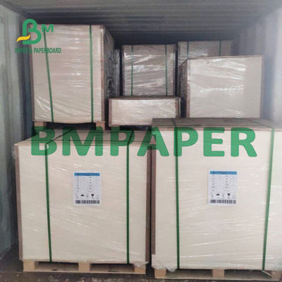 کاغذ کرافت با ضخامت بالا 300g 350g 400g ورق سفید برای بسته بندی مواد غذایی