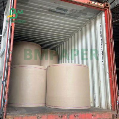کاغذ نیمه کششی کرافت 70 Gsm برای بسته بندی خمیر عرض 102cm هسته 76mm