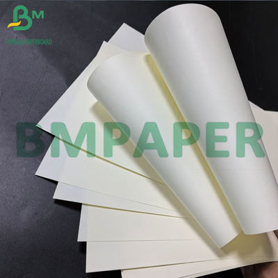 55 گرمی 60 گرمی کاغذ رنگی بدون پوشش کتاب کرم عاج کاغذ آفست بزرگ