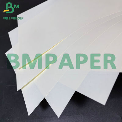 55gsm 58gsm کاغذ بدون پوشش کرم بدون چوب عاج صافی خوب کاغذ آفست