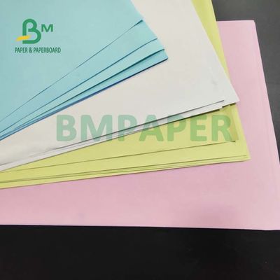 55 GRAMS CB CFB CF کاغذ کپی بدون کربن برای دریافت 664 X 867mm تصویر سیاه