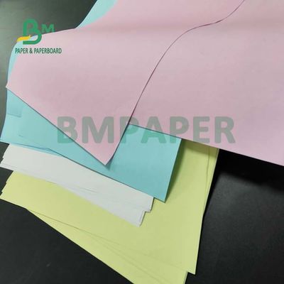 55 GRAMS CB CFB CF کاغذ کپی بدون کربن برای دریافت 664 X 867mm تصویر سیاه