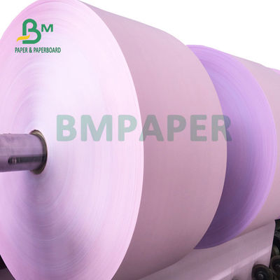 55gr دفتر کامپیوتر حساب چاپگر کاغذ غیر کربن 640 x 900mm تصویر آبی