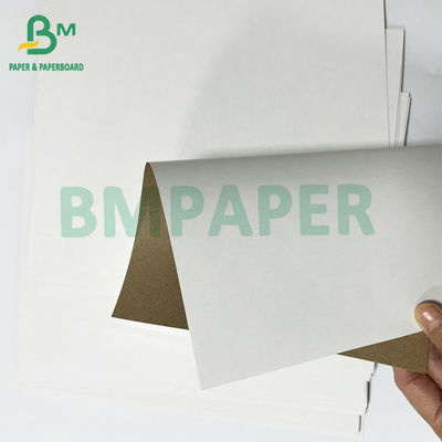 200grs هسته از رول آشپزخانه سفید صورت پوشانده کارت Kraft Liner