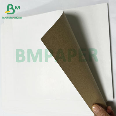 200grs هسته از رول آشپزخانه سفید صورت پوشانده کارت Kraft Liner