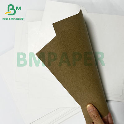 لوله کاغذی 220 240 GSM پالپ بازیافت شده کارت کرافت سفید پوشانده شده