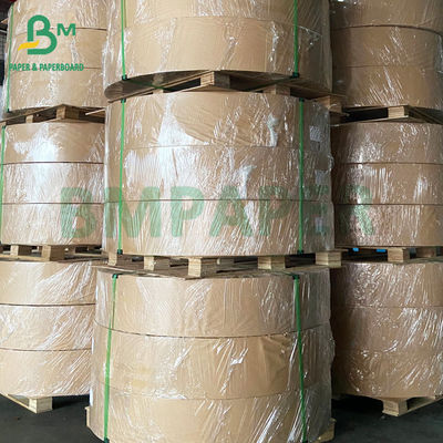 لوله کاغذی 220 240 GSM پالپ بازیافت شده کارت کرافت سفید پوشانده شده