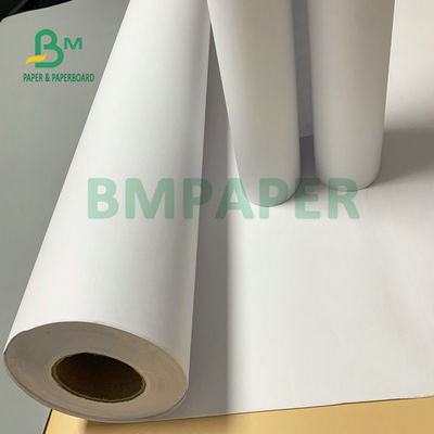 36' X 300ft پوشش داده شده 28lb CAD نقشه کاغذ Bond رول 3' هسته
