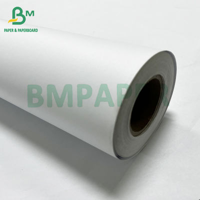 80grs کاغذ CAD مهندسی صاف 20lb جوهر جت بسته کاغذ رول