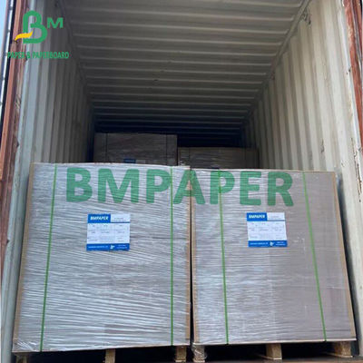 C1S سياه کاغذ پشتي تخت 350gm 450gm 22 X 26 اینچ علامت هر علامت هر 100 / 200 ورق