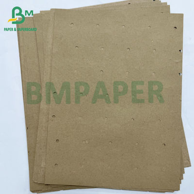 70gm بازیافتی سوراخ گرد سوراخ زیرپوش Kraft Paper برای کارخانه پوشاک