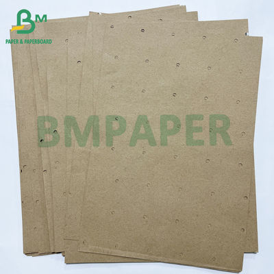 70gm بازیافتی سوراخ گرد سوراخ زیرپوش Kraft Paper برای کارخانه پوشاک