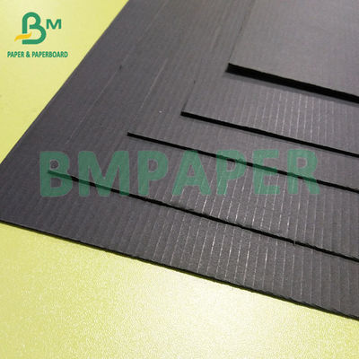 1.5MM 2MM E Pit 110+110+110 کارت سیاه سه لایه فلوت کارتونی لوله دار برای بسته بندی کاغذی