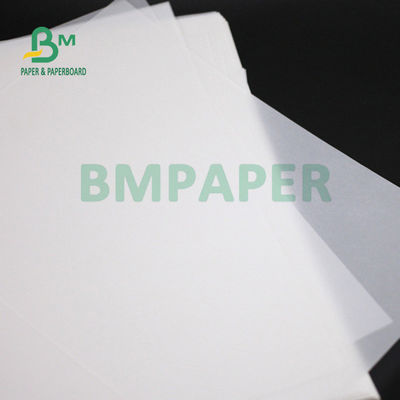80gsm 113gsm کاغذ شفاف سفید برای طرح 610mm x 914mm