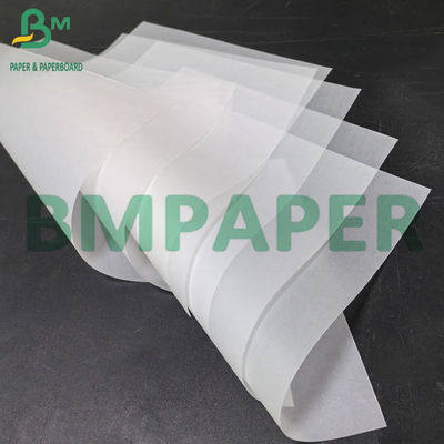 55gsm 60gsm کاغذ ردیابی طبیعی سفید شفاف کاغذ نقلیه نقلیه