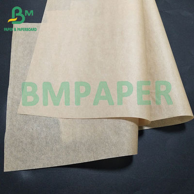 38 40gm قهوه ای ضد چرب مواد غذایی سندویچ کاغذ بسته بندی کیت 3 کیت 5