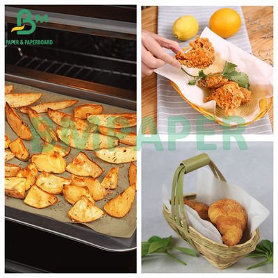 38 40gm قهوه ای ضد چرب مواد غذایی سندویچ کاغذ بسته بندی کیت 3 کیت 5