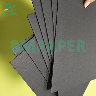 110+110+110gm پالپ بازیافت شده سیاه 3 پلائی E کارت مدفون برای بسته بندی