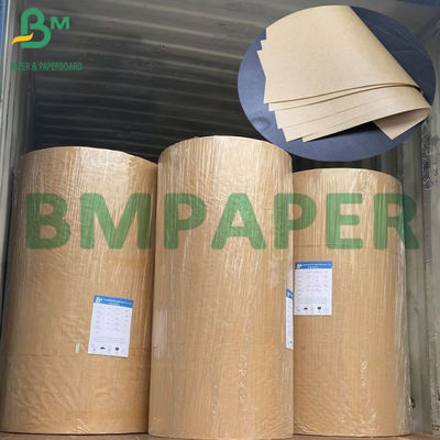 80 گرام کاغذ بازیافت شده غیر سفید شده نیمه رنگ - کیسه کششی Kraft