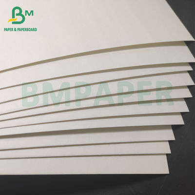 کارت کاغذی سفید طبیعی 100٪ پالپ چوبی 600um 700um