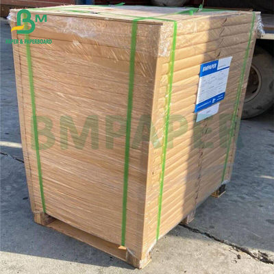 کارت کاغذی سفید طبیعی 100٪ پالپ چوبی 600um 700um