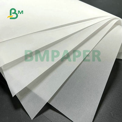 610mm x 150feet 73gram 83gram شفاف چاپ جوهر پرتاب کاغذ ردیابی Vellum Paper برای بسته هدیه