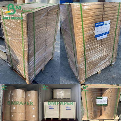 کاغذهای سفید 0.4mm 0.5mm 0.6mm 430 X 610mm 500 ورق بسته بندی
