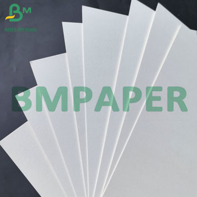 1mm 2mm کاغذ جذب کننده سفید طبیعی با پوشش PE یک طرفه