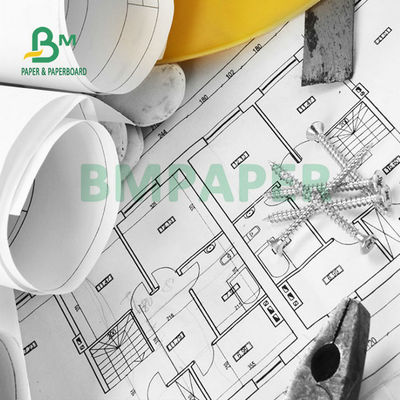 کاغذ انکجیت بوند شکل گسترده 20 پوند کاغذ نقشه برداری CAD بدون پوشش