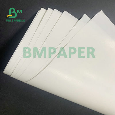 75gsm 80gsm C1S کاغذ سفید درخشان برای ساخت برچسب مقاوم در آب