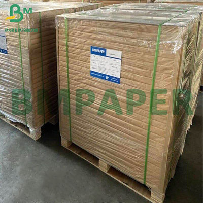 70g+10g PE یک طرف لایه بندی شده ضد چربی کاغذ کرافت غیر سفید