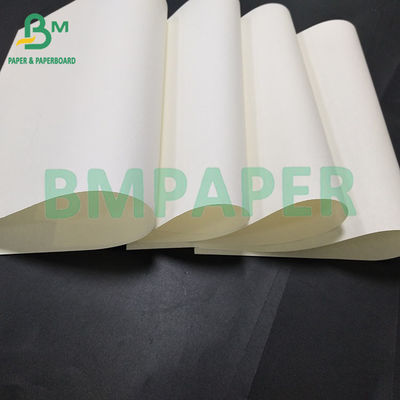 80gm پالپ بازیافت شده ضخامت یکنواخت سطح صاف کرم کاغذ بدون چوب برای نوت بوک