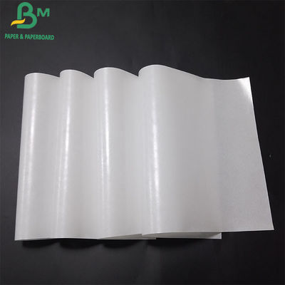 30gm 60gm کاغذ کرافت سفید در یک طرف برای محصولات بسته بندی