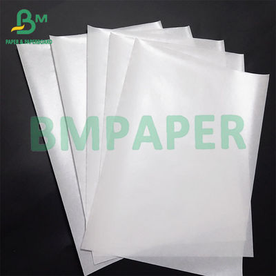 30gm 60gm کاغذ کرافت سفید در یک طرف برای محصولات بسته بندی