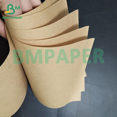 75 گرم 90 گرم کاغذ کرافت قهوه ای کیسه سیمان با قدرت بالا بسته بندی کاغذ رول