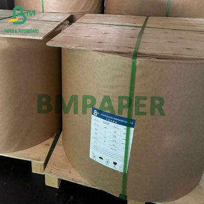 مواد غذایی رنگ سفید کاغذ کرافت رول برای کیسه 120g 150g قابل چاپ MG Kraft 787mm 1092mm عرض