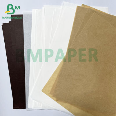 کپس کیک 38 50 GSM کاغذ پخت و پز سفید قهوه ای قهوه ای ضد روغن
