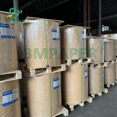 50 گرمی 60 گرمی کاغذ کرافت رنگ طبیعی برای کیسه ی آماده ی غذا