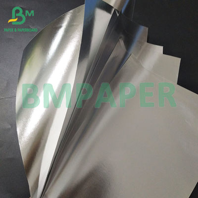 70gm 763mm نقره ای ضد آب و غوطه ور آلومینیزه لیبل آبجو کاغذ رول