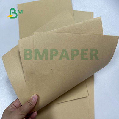 70gm 80gm 90gm 85cm 90cm بازیافت شده غیر سفید شده کیف قهوه ای کاغذ کرافت برای کیسه های آجیل
