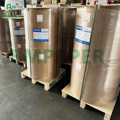 40gm درجه 7 کاغذ ضد چرب رول و ورق رنگ قهوه ای برای بسته بندی مواد غذایی