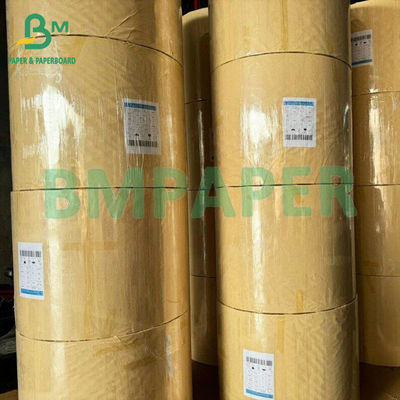 60gm بدون گرد و غبار کاغذی قهوه ای بوبین فیبر هسته کاغذ کرافت برای لوله نوار