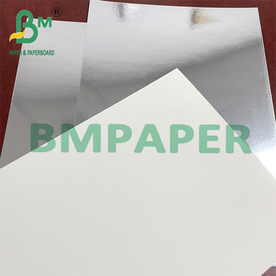 14pt 15pt کاغذ نقره ای فلزی برای جعبه آرایشی C1S SBS