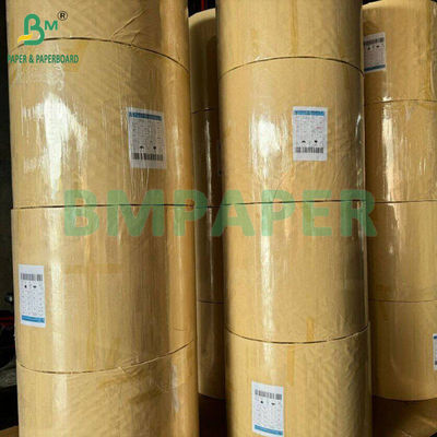 40gm قهوه ای مواد غذایی درجه ضد چرب کاغذ هامبرگر بسته بندی رول 7