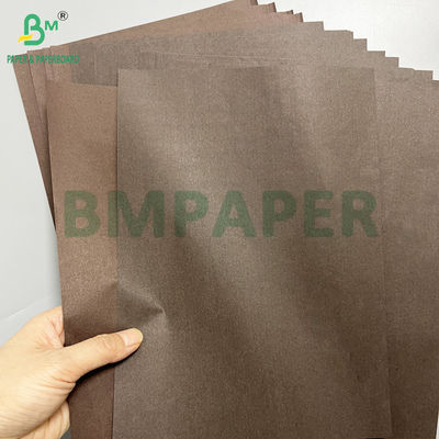 سفتی خوب 40g 60g قهوه ای تیره کیک کاغذ پخت و پز کیت 5 ضد روغن