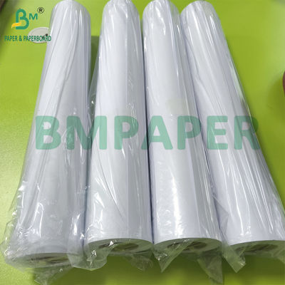 24 × 150 CAD کاغذ رول، 20 پوند سند کاغذ 2&quot; هسته CAD جوهر پرینت