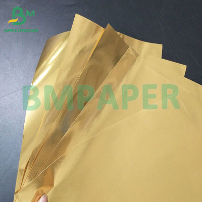 70gsm 763mm قابل چاپ نقره ای مقاومت مرطوب برچسب آبجو آلومینیزه شده کاغذ هولوگرافیک