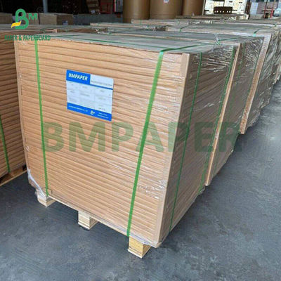 کاغذ هنر سفید 120 گرمی C1S پوشش یک طرفی 500 ورق درخشان بسته بندی