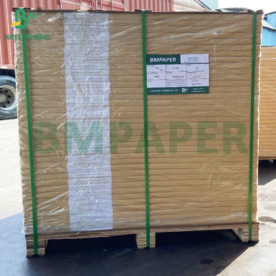 پوشش یک طرفه C1S برقی برچسب کاغذ 90gsm برای صنعت برچسب گذاری