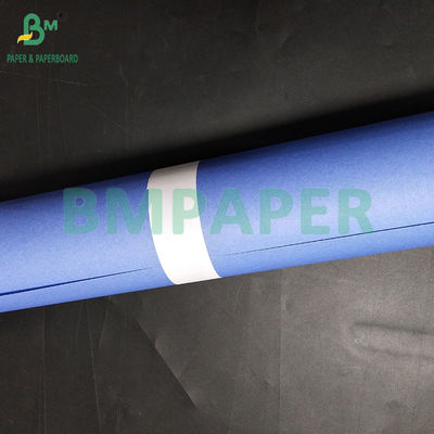 18&quot; 20LB یک طرف بنفش آبی CAD نقشه کاغذ 2&quot; هسته برای مهندسی کپی الکتروستاتیک